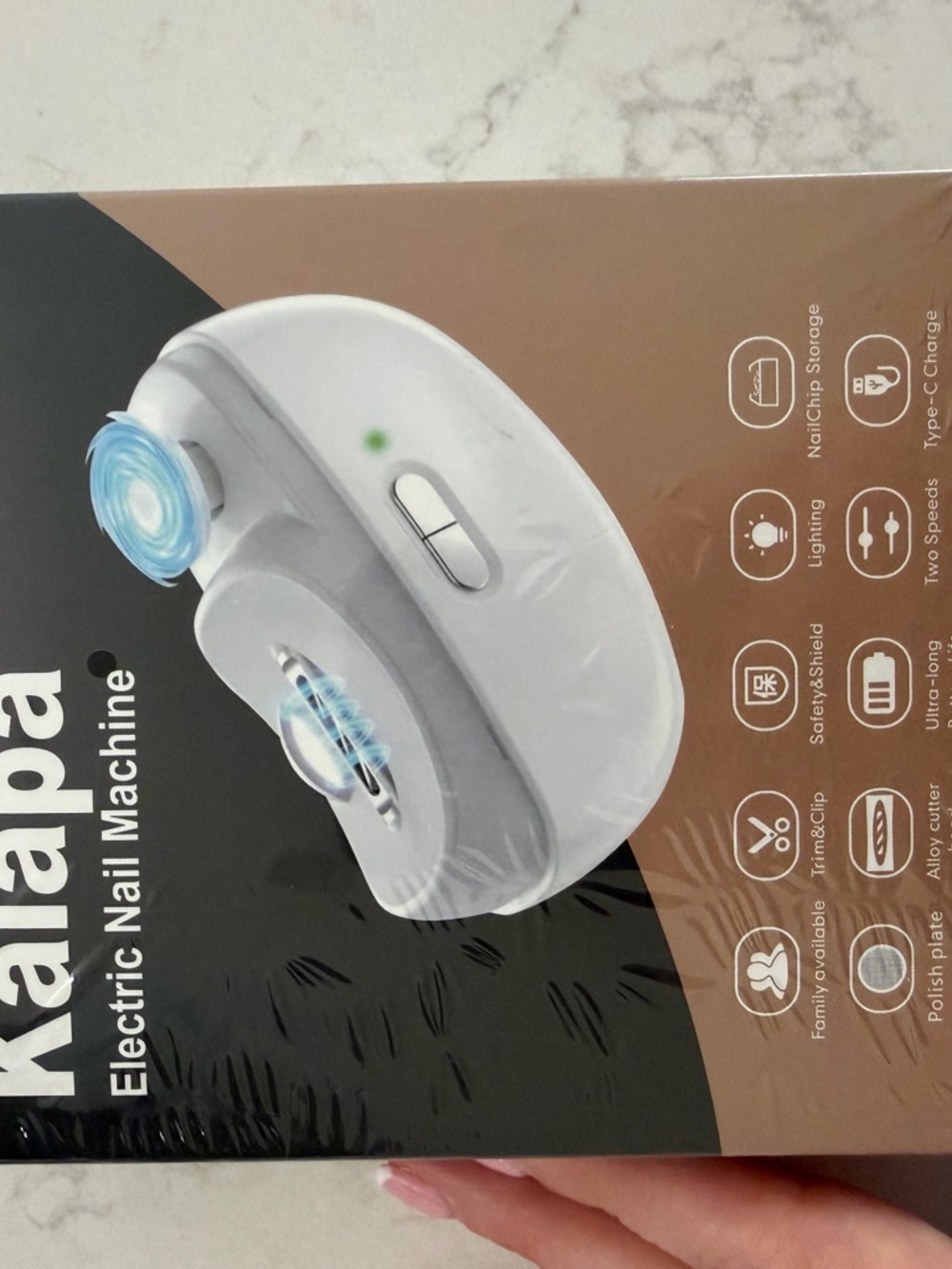 Electric Nail Machine - White